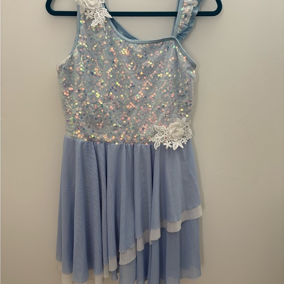 Other - Sparkling Blue Costume Dress-women’s size large